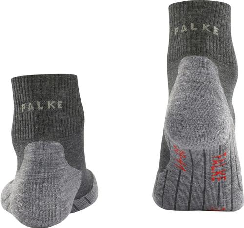 FALKE TK5 Short Herren Socken 39-41 in Grau