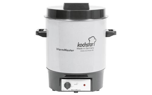 Einkochautomat WarmMaster ohne Uhr 27 l Ø35cm steingrau/weiß