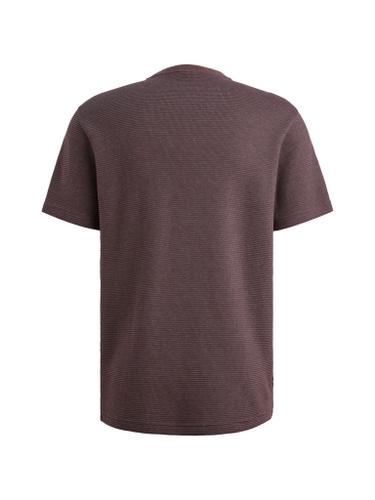 two tone textured stripe L Regular Fit - Moonscape