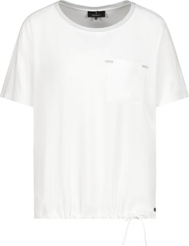 Blusenshirt mit Brusttasche 38 - Off-white