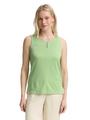 Top mit Cut-Out-Detail XL Regular Fit - Pistachio Green