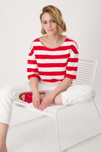 Ringel-Sweatshirt 36 - Red Ringel