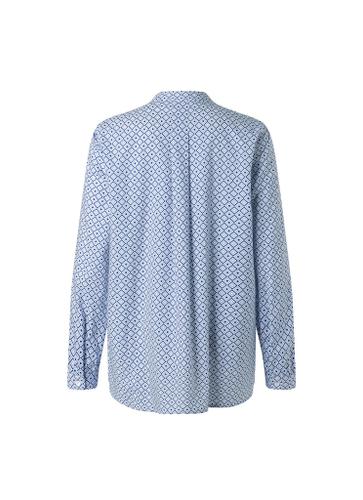 Bluse 1/1 Arm Blau 38