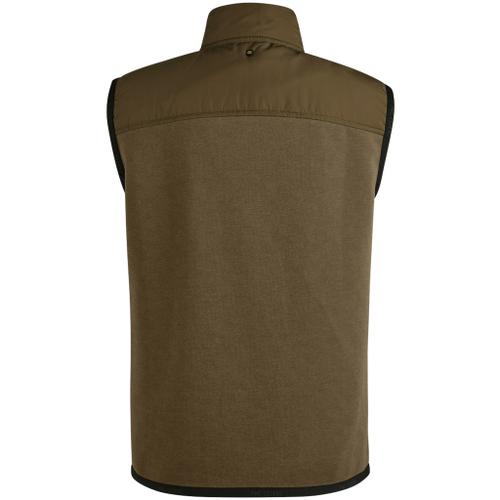Bodywarmer interlock mix padded nylon Grün XL