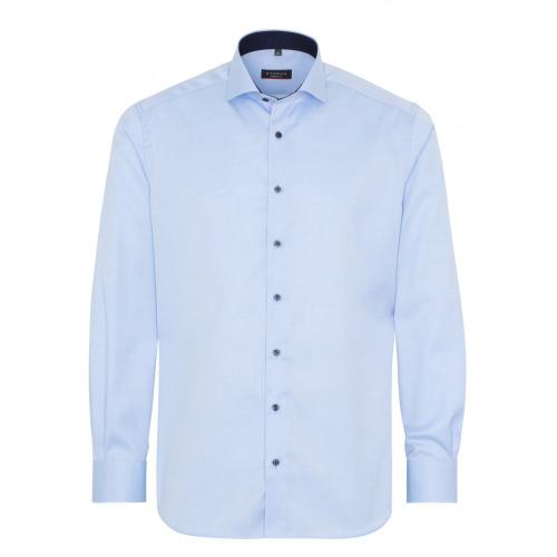 Cover Shirt Twill Langarm 41/Langarm - 65cm MODERN FIT - Hellblau