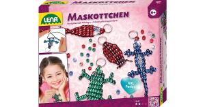 Perlentiere Maskottchen Schlüsselanhänger