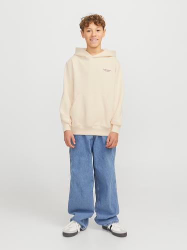 JORISLINGTON BACK SWEAT HOOD SN JNR 152 Locker geschnitten - Antique White