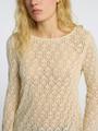 SLFNIVA LS KNIT O-NECK Grau XS