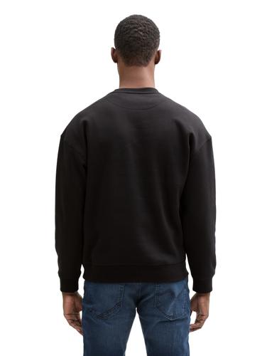 Relaxed Sweatshirt mit Logo-Print XXL Relaxed Fit - Black