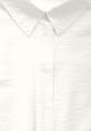 Bluse in Unifarbe L - Vanilla White