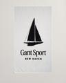 Sailing Print Strandtuch 100X180 - White
