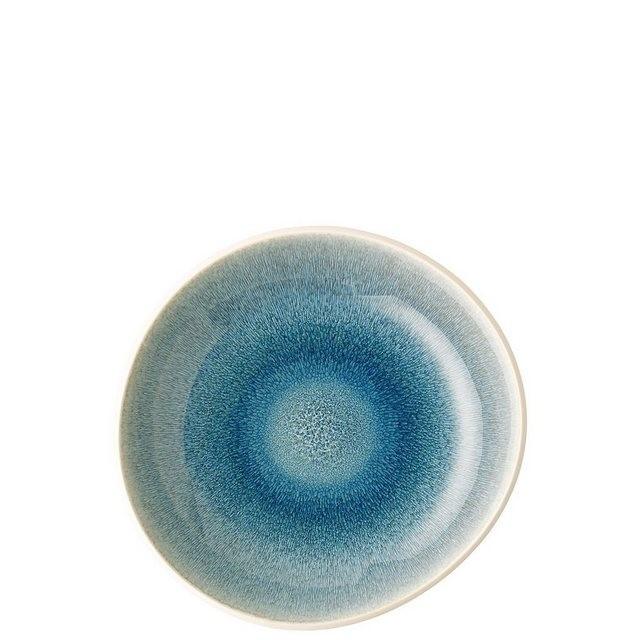 Rosenthal Suppenteller »Junto Aquamarine Teller 22 cm tief«, (1 Stück)