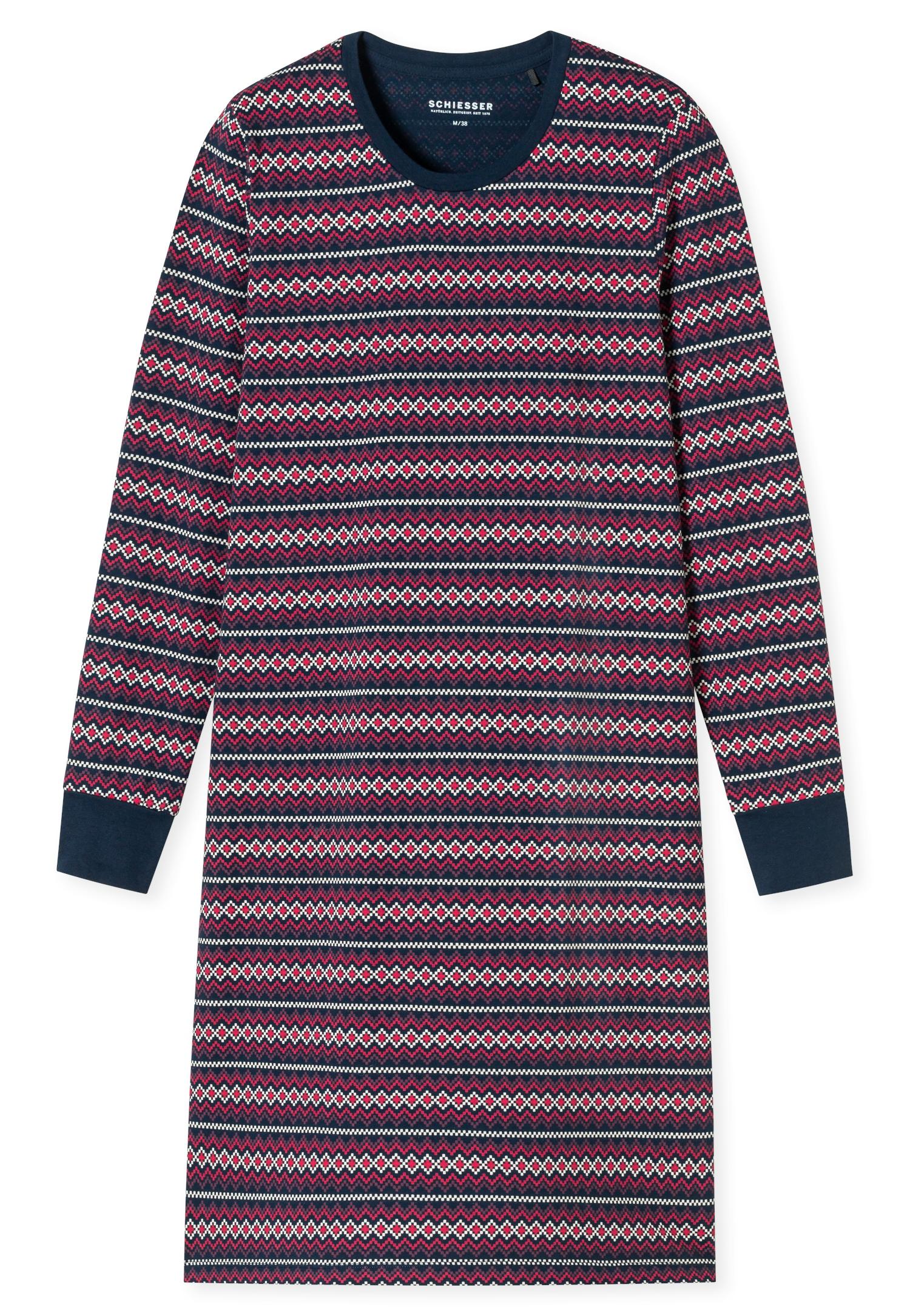 Sleepshirt 1/1 Arm, 95cm 38 - Nachtblau