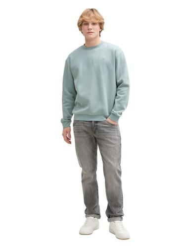 Sweatshirt mit Logo-Print L Regular Fit - Light Ice Blue