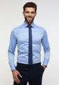 Luxury Shirt Twill Langarm Blau 43/Langarm - 67cm