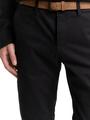 Slim Fit Chino Hose mit Gürtel 28/32 Slim Fit - Black