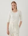 Basic-Shirt "Kain" - Weiß / 40