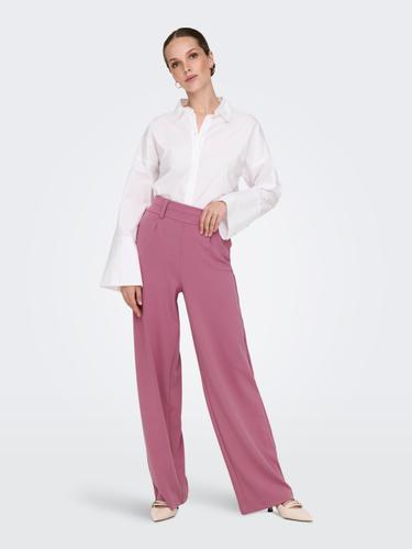 ONLNEW KLARA-EVI LIFE HW STR PANT CC TLR 42/32 Gerade geschnitten - Heather Rose