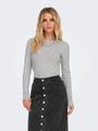 ONLRILEY O-NECK L/S TOP JRS NOOS Grau L