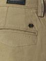 Short With Linen Garment Dyed Beige XXXL