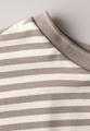 Gestreiftes T-Shirt Beige 40