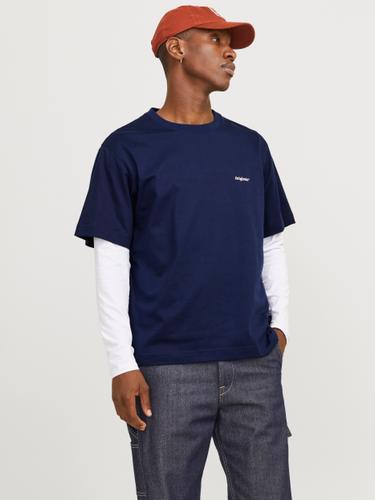 JORPAROS EASTER SKETCH TEE SS CREW N LN L Locker geschnitten - Ocean Cavern