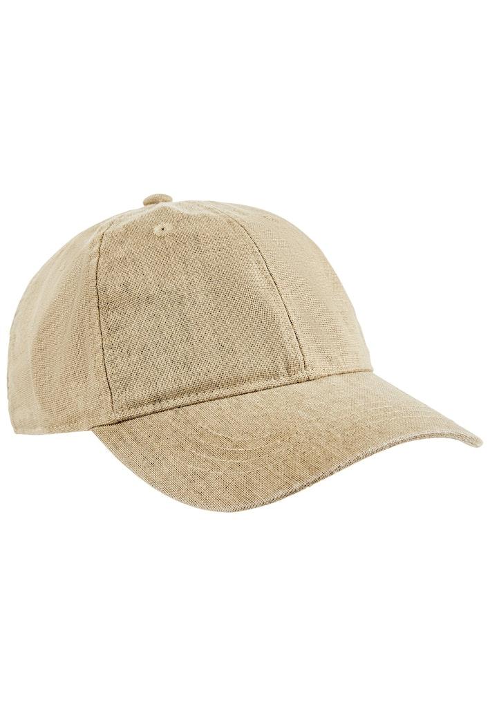 Größenverstellbare Cap aus Organic Cotton Beige OS