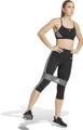 ADIDAS Damen High-Waisted 3/4-Leggings XXL in Schwarz