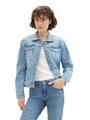 Jeansjacke mit recycelter Baumwolle M Regular Fit - Light Stone Blue Denim