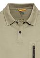 Kurzarm Poloshirt mit Cooling Effekt L Regular Fit - Khaki