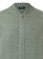 Strickjacke Zip 1/1 Arm 50 Classic Fit - Greenery