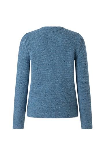 Strickjacke Knopf 1/1 Arm 42 Regular Fit - Blue Horizon