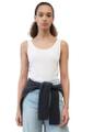 Tanktop slim Weiß XL