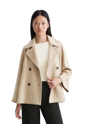 Cabanjacke relaxed 42 - Blushed Camel