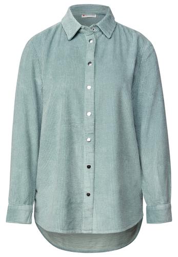 Cord Longblouse 42 - Arona Blue