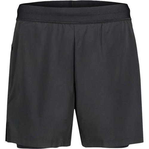 NIKE Herren Trainingsshorts "2-in-1 Yoga Shorts" XL in Grau