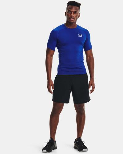 UNDER ARMOUR Herren Kurzarm HG Armour Comp SS L in Blau