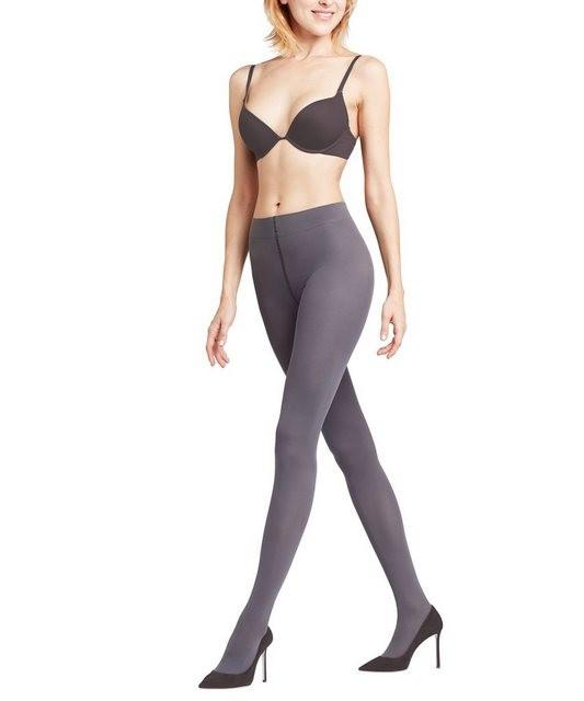 FALKE Pure Matt 50 DEN Damen S-M - Platinum