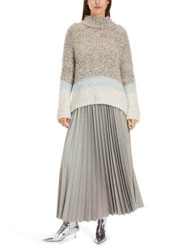 Oversized Sweater Knitted in Germany 38 - Smoke