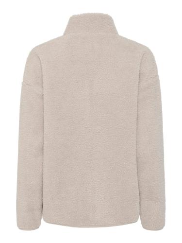 PCSADIA LS TEDDY JACKET NOOS BC S - Silver Gray