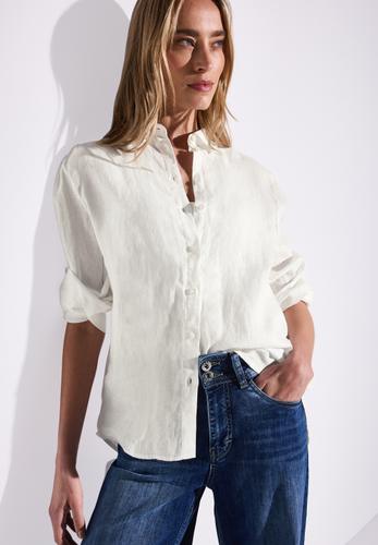 Leinenhemdbluse 42 - Off White
