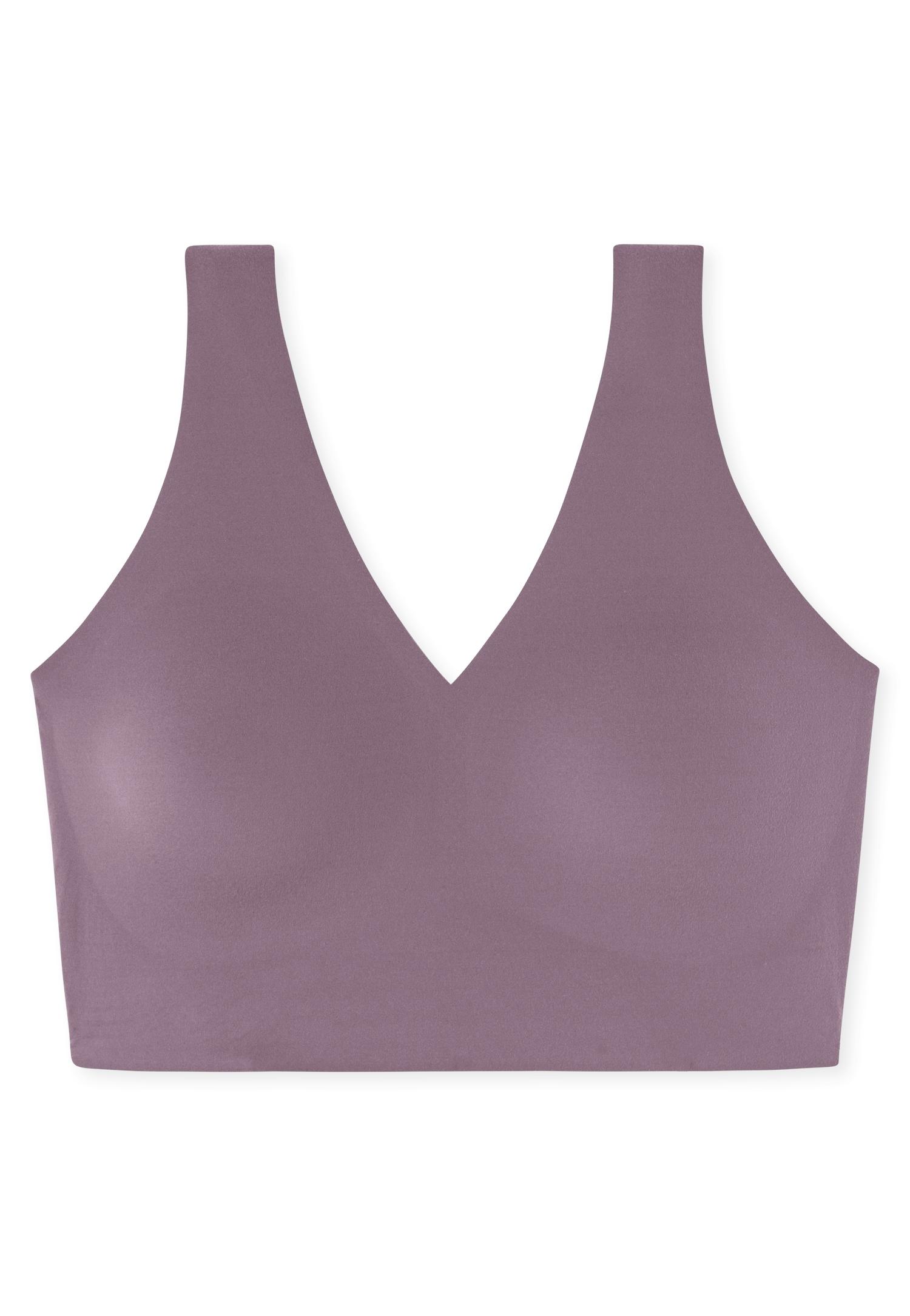 Bustier mit Pads 42 - Malve