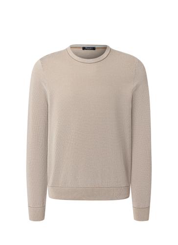 Pullover Rundhals 1/1 Arm Regular Fit - Fine Flour