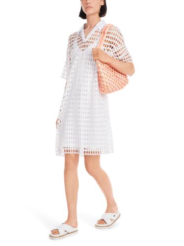 Luftiges Netzkleid 38 - White