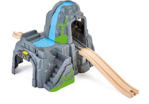 Hape Spielzeug-Eisenbahn »Tunnelkombination mit Licht und Sound«