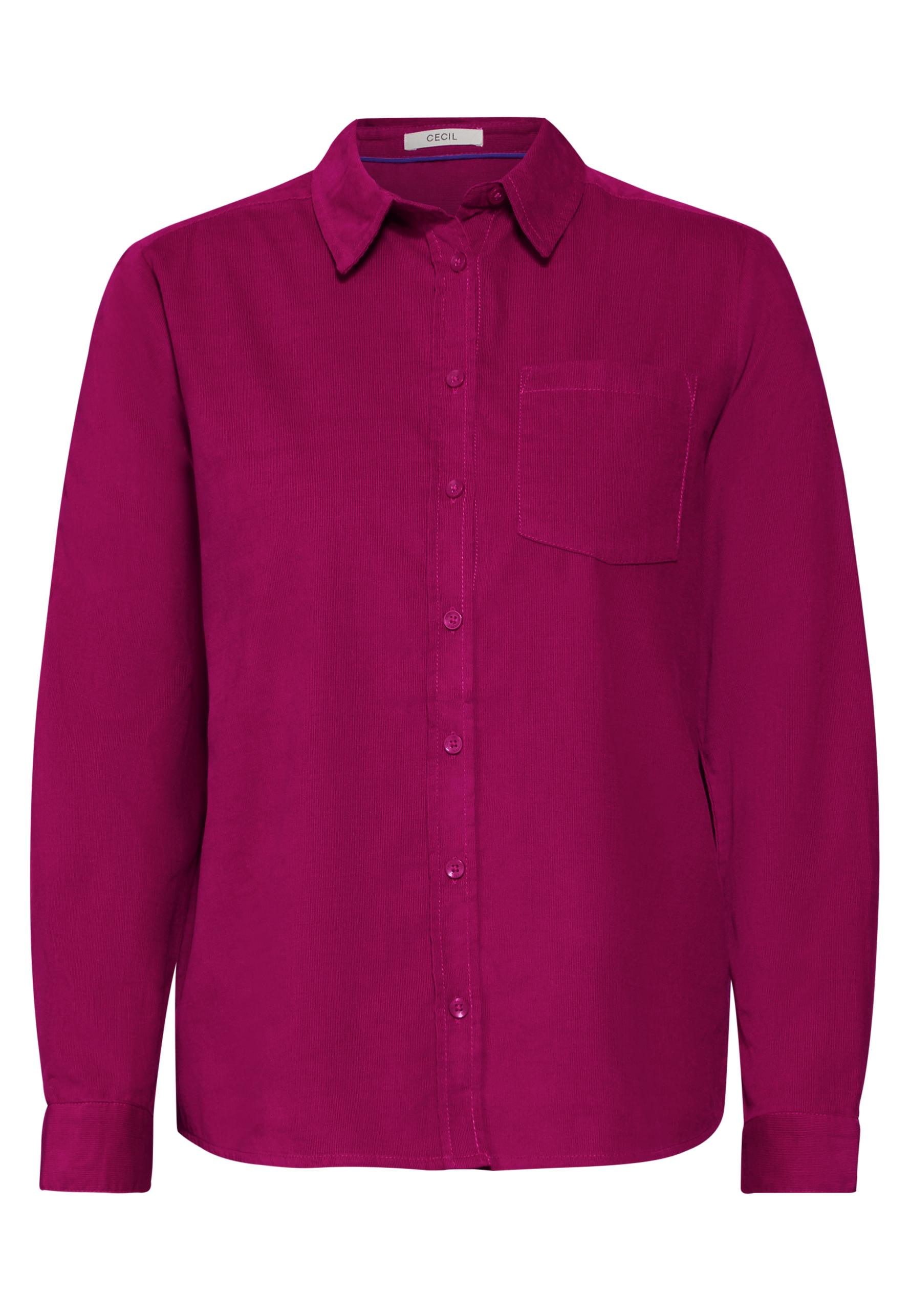 Cordbluse XL - Jewel Pink