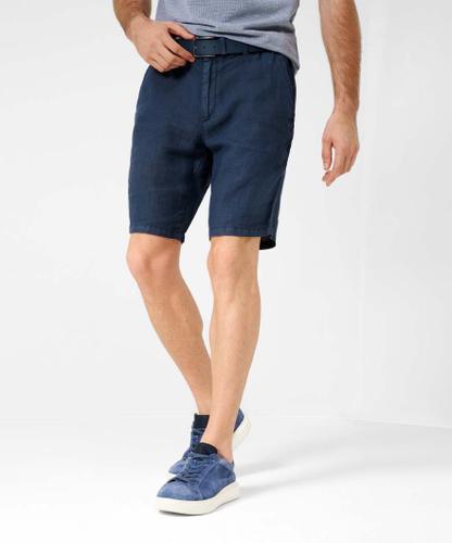 Style Balu 25 Bermudahose, Herrenhose, Schräge Stecktaschen, Leistengesäßtaschen, Gummibund, Verdeckter Reißverschluss, Modern Fit, Normale Leibhöhe, Gerader Schnitt - Manhattan
