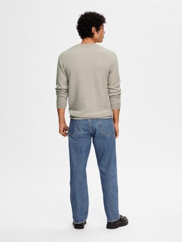 SLHEMANUEL SOFT CREW NECK SWEAT NOOS Grau M