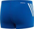 adidas Jungen Pro 3-Streifen Boxer-Badehose 164 in Blau