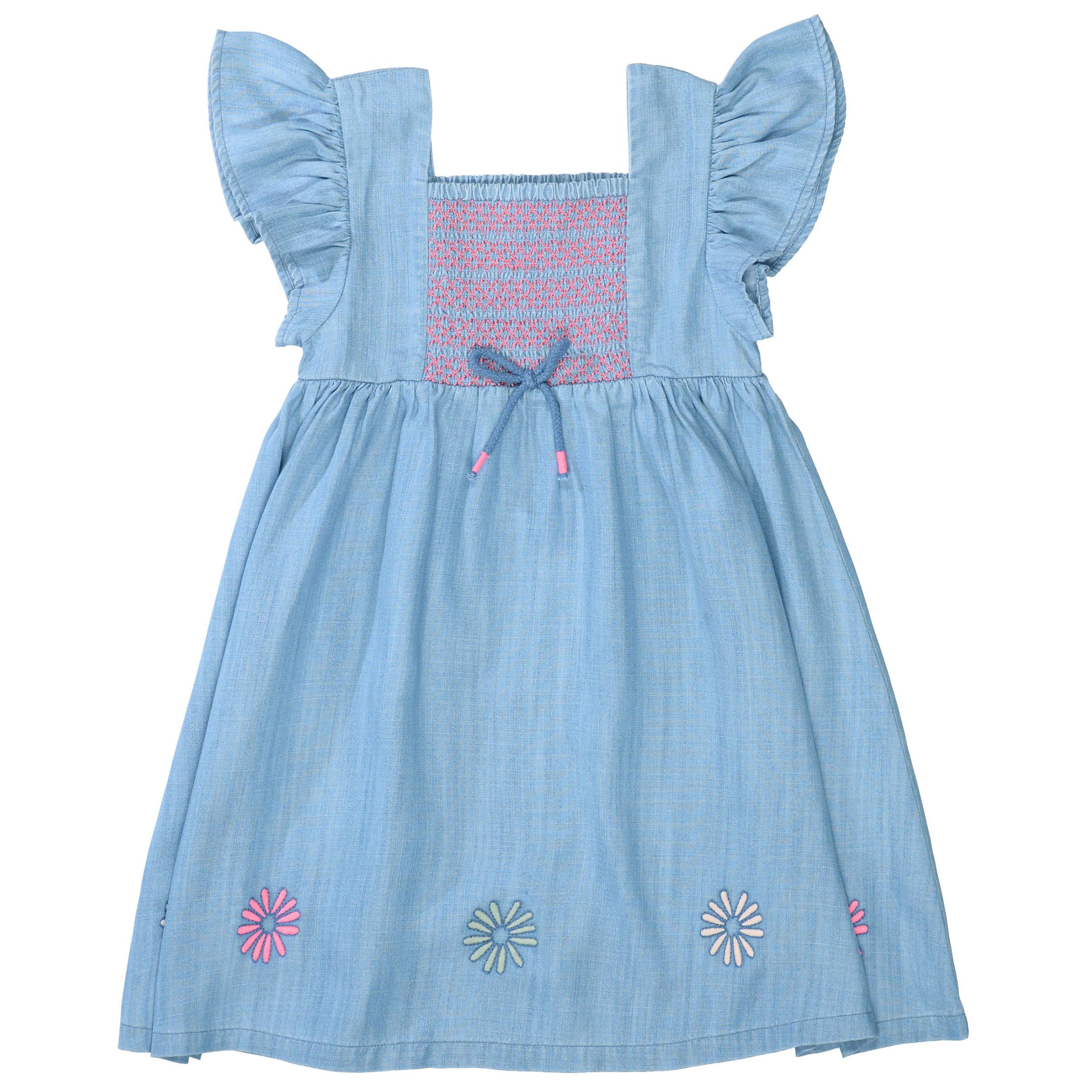 Md.-Kleid 92/98 - Light Blue Denim